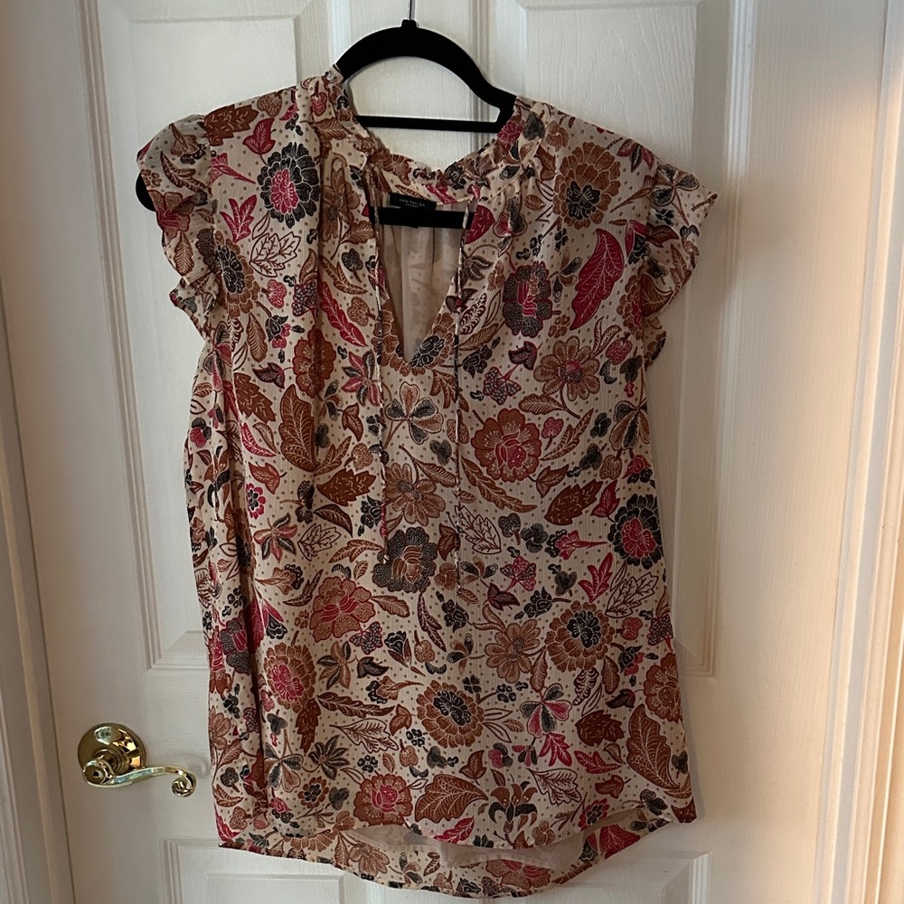 Floral Print Women's Top